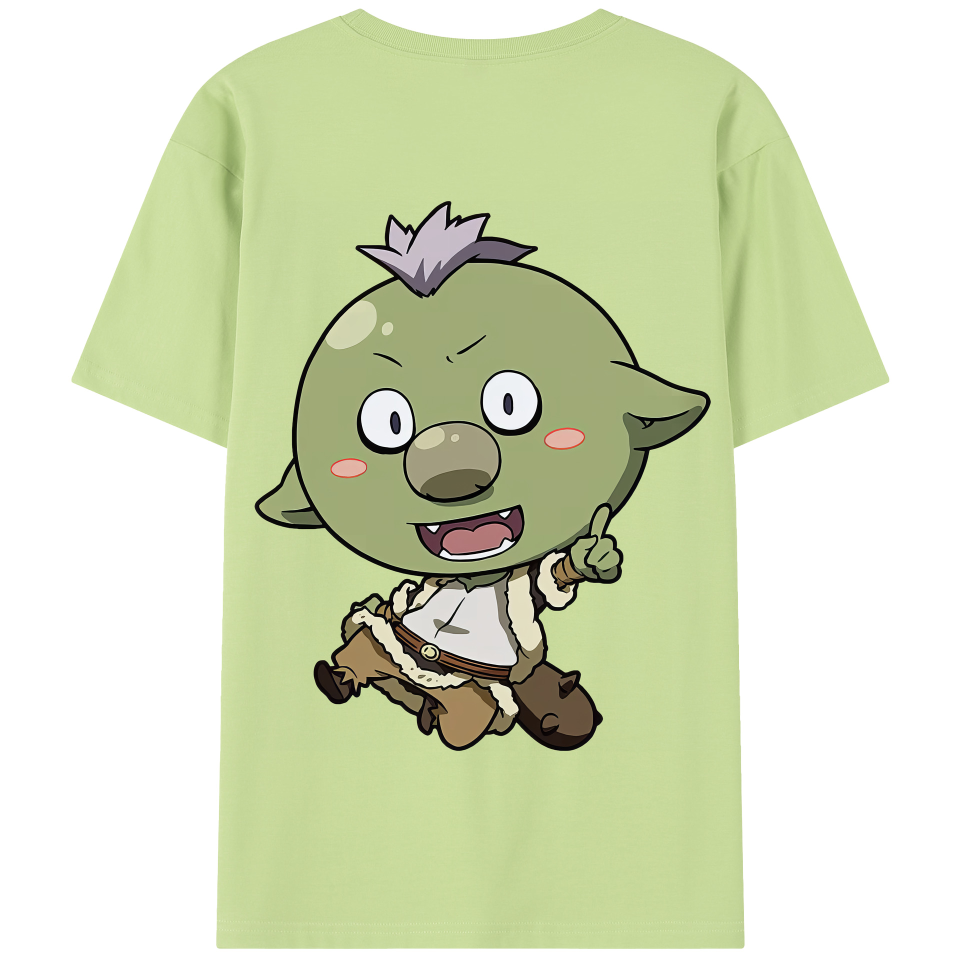 （画像用） 転スラ Regarding Reincarnated to Slime 綿100％半袖Tシャツ（背面プリント）